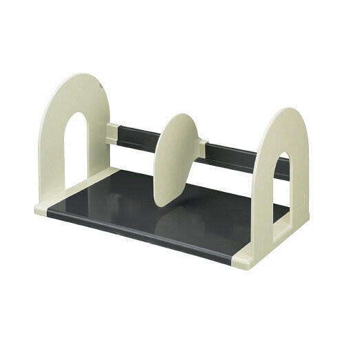 コクヨ ブックスタンド 幅420 仕切板可動式 グレー