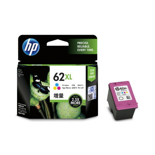 HP（ヒューレット・パッカード） 純正インク　HP62XL　カラー（増量）
