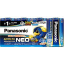 パナソニック アルカリ乾電池 エボルタネオ 単1 4本入