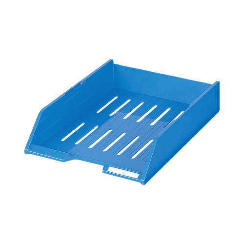 コクヨ スタッキングトレー A4 タテ 青
