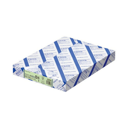B4 Size Paper - コクヨ PPCカラー用紙　共用紙　B4　500枚　緑