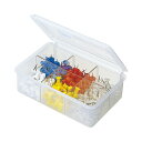 コクヨ プラスチック画鋲 ダルマタイプ 120本入 5色