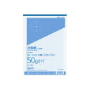 方眼紙の定番！●サイズ／B5●枚数／40枚●寸法（タテ×ヨコ）／257×182mm●罫色／ブルー刷●罫内容／1mm方眼●単位／1冊●メーカー品番／ホ−15N▼kaumall▼