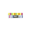 コクヨ タックメモ 付箋タイプ25×7.2 蛍光4色10冊