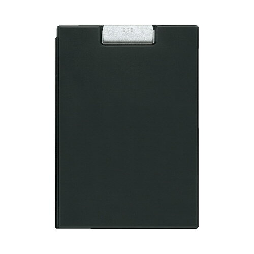 コクヨ クリップホルダー(カバー付き用箋挟)A4 黒