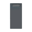 コクヨ クリップボードE A5変形110×235mm 濃灰