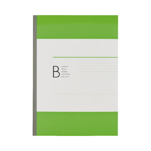 カウネット オリジナルノート セミB5 B罫 30枚 180冊