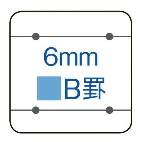 コクヨ キャンパスルーズリーフA4（ドット罫）B罫×5冊
