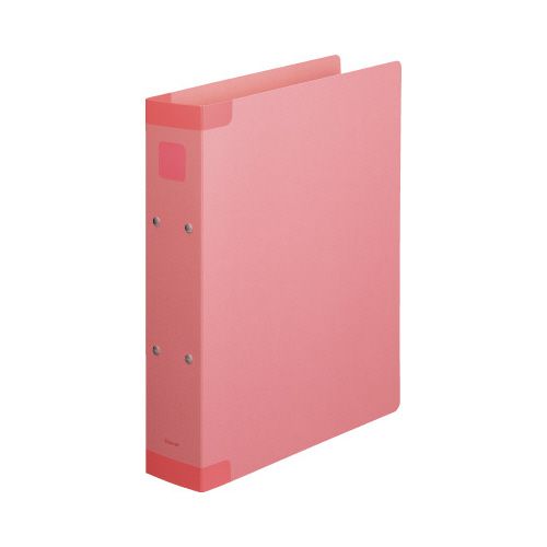 カウネット 「カウコレ」プレミアム 保存ファイル背補強タイプ桃A4縦背幅67mm