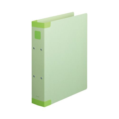 カウネット 「カウコレ」プレミアム 保存ファイル背補強タイプ緑A4縦背幅67mm20冊