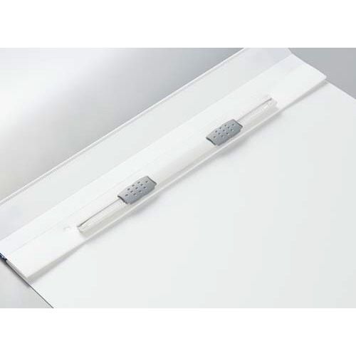 カウモールのカウネット　「カウコレ」プレミアム PP透明表紙フラットファイル　ブルー　10冊｜アングル2