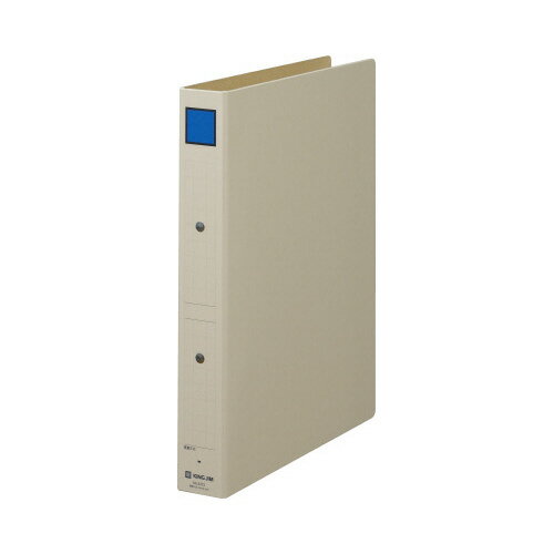 キングジム 保存ファイル(片開き)A4縦背幅45mm青