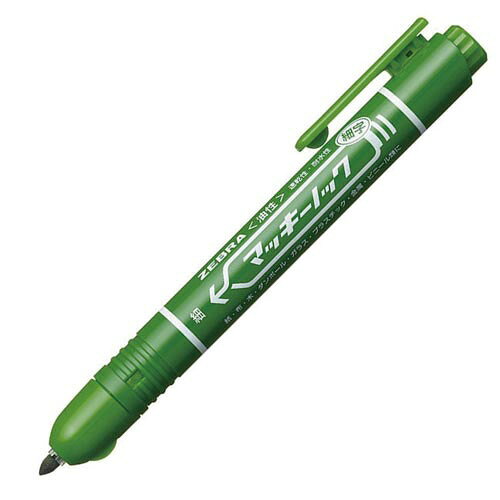 キャップをなくす心配なし！スピーディーに使えるノック式。●線幅／丸芯1．0から1．3mm●ペン先／細字丸芯●インク色／緑●インク種類／油性染料インク●種別／シングルタイプ●タイプ／ノック式●仕様／セリースパック入り●単位／1箱（10本入）●メーカー品番／P−YYSS6−G×10▼kaumall▼