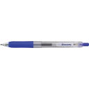 カウネット ノック式ゲルインクボールペン 0.5mm 青10本