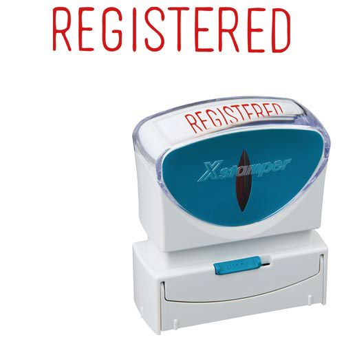 シヤチハタ X2ビジネス　キャップレスB型赤REGISTERE