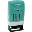 シヤチハタ Xスタンパー回転日付印 欧文日付 4号 赤【取寄商品】