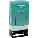 シヤチハタ Xスタンパー回転日付印 欧文日付 5号 藍【取寄商品】