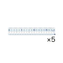レイメイ藤井 再生PETすべり止め機能付直定規 18cm×5