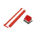 カール事務器 ゲージパンチ レッド