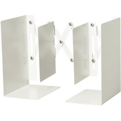 カール事務器 ブックエンド ホワイト×3