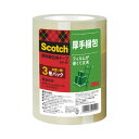 スリーエム ジャパン スコッチ(R)透明梱包用テープ重量物用 36巻
