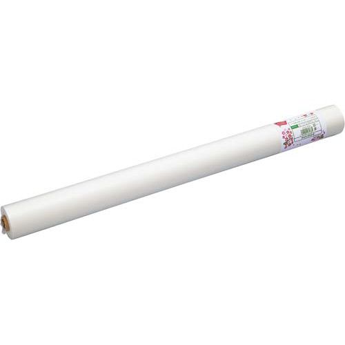 カウネット 「カウコレ」プレミアム 色マス目模造紙 30m巻ロール 白(詰替用)4本