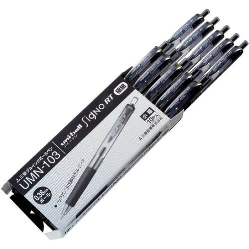 三菱鉛筆 シグノ　ノック式　極細0．38mm　黒10本入 kaumall-10027872 カウモール サンプル画像2
