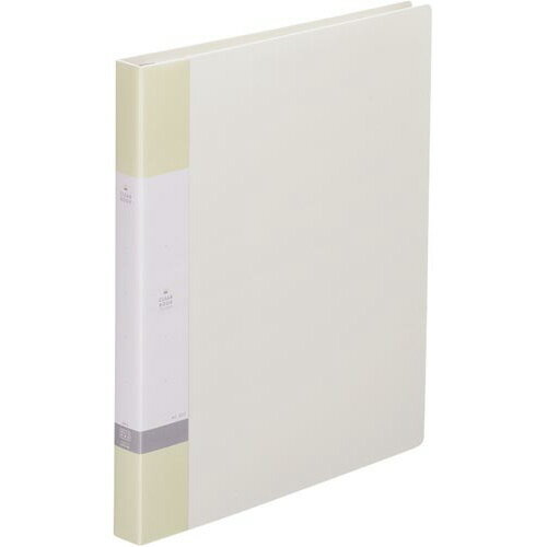 リヒトラブ クリヤーブック交換式 白 A4縦背幅25mm