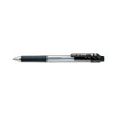 ぺんてる ノック式 ドットイーボール0.7mm 黒10本
