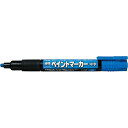 ぺんてる 油性マーカー 樹脂ペイントマーカー中字 青10本