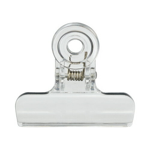 サンケーキコム プラカラー目玉クリップ(PC製)中 透明30個入