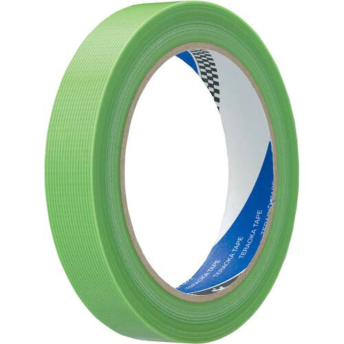 寺岡製作所 養生P‐カットテープ　18mm　若葉　12巻