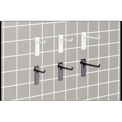 ニックス メッシュ用樹脂フック 白 長さ60mm 10本入