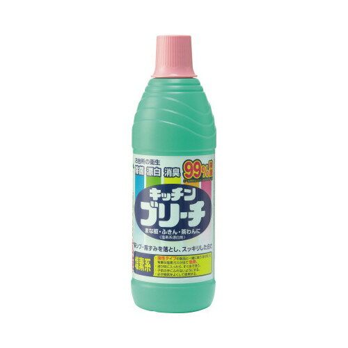 食器、まな板などの除菌・漂白・除臭ができる台所用漂白剤です。つけ置き洗いで茶渋・黒ずみ・ふきんのシミもスッキリした白さに。ふきんや排水口などのいやなニオイも消します。●種別／本体●容量／600ml●成分／次亜塩素酸ナトリウム5％、界面活性剤●仕様／塩素系●単位／1箱（20本入）●メーカー品番／216691×20※メーカーの都合によりパッケージが予告なく変更される場合があります。※1箱単位でお申し込みください。▼kaumall▼