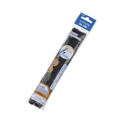 ライオン事務器 つづりひも No.180 黒