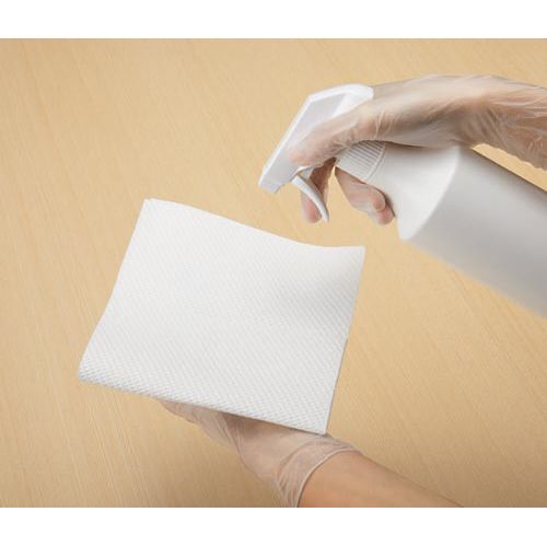 カウネット　「カウコレ」プレミアム 拭き掃除用使い捨てドライシートホワイト50組×24