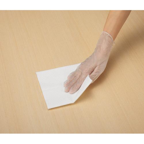 カウネット　「カウコレ」プレミアム 拭き掃除用使い捨てドライシートホワイト50組×24