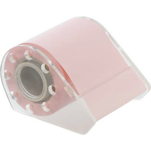 カウネット 強粘着ロール付箋ケース付 50mm ピンク×5