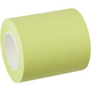カウネット 強粘着ロール付箋 詰替 50mm もえぎ×10