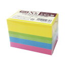 AXコーポレーション N’s強粘着ふせん 75×50 ビビッド 5冊入