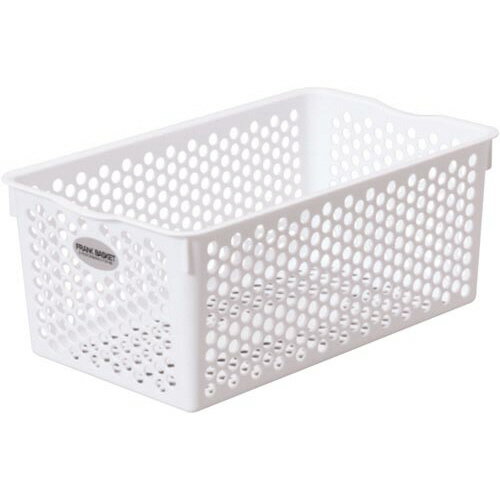 サンコープラスチック フランクバスケット深型No.2 WHT 5個
