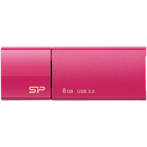 シリコンパワー USB3．0スライド式USB B05 8GB 桃