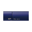 シリコンパワー USB3.0スライド式USB B05 16GB 紺
