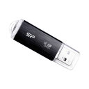 シリコンパワー キャップ式USBメモリ B02 16GB 黒 3個