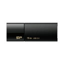 シリコンパワー USBメモリスライド式 B05 16GB黒 3個