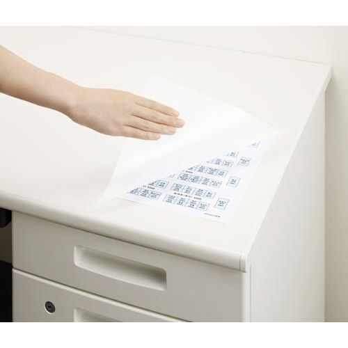 カウネット 「カウコレ」プレミアム 転写しないデスクマット 半透明 下敷無120×70