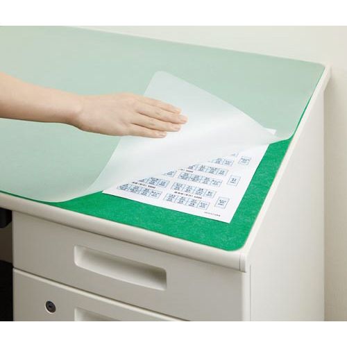 カウネット 「カウコレ」プレミアム 転写しないデスクマット半透明下敷有1395×695