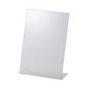 鈴木プラスチックス サインホルダー片面用L型 B5 縦