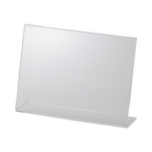 鈴木プラスチックス サインホルダー片面用 写真2Lサイズ 横 12個入