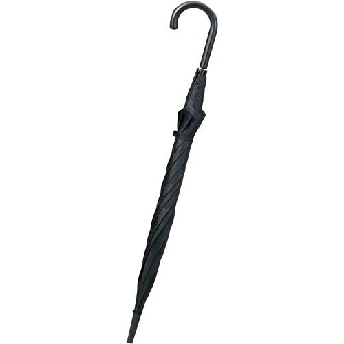 ハピラ ポリエステルジャンプ傘　60cm　ブラック